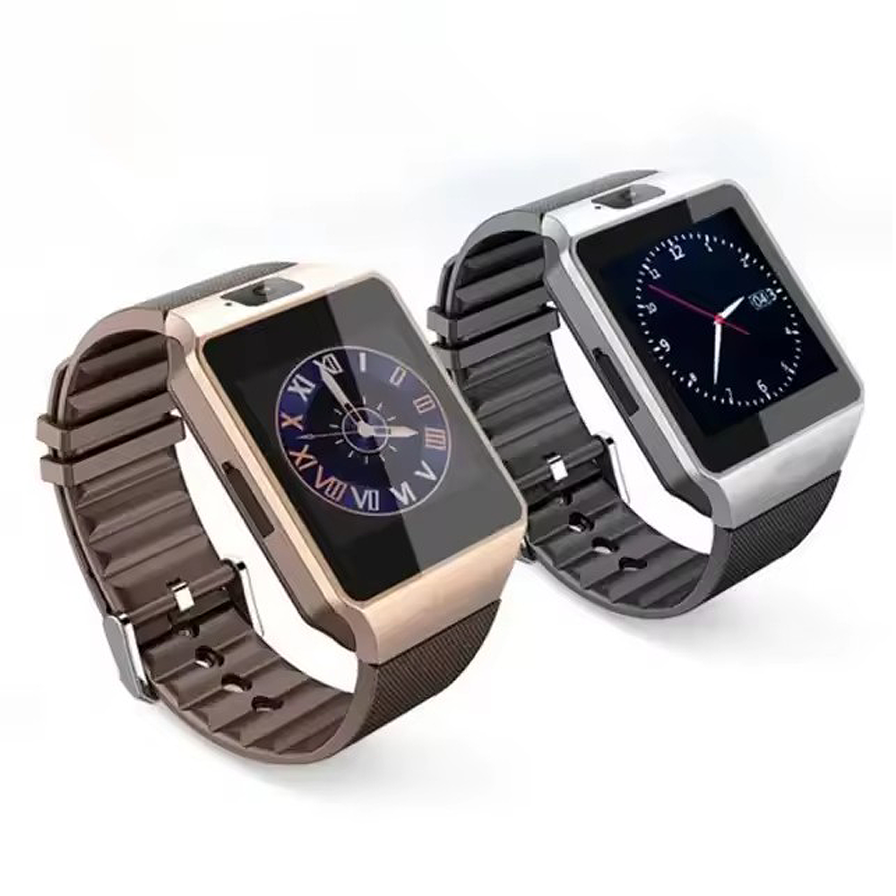 Smartwatch IPS Compatible Android iOS Phones Remote Control Answer Call Alarm Clock Calendar Calculator Silica Gel